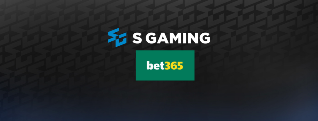 S Gaming content now live on Bet365
